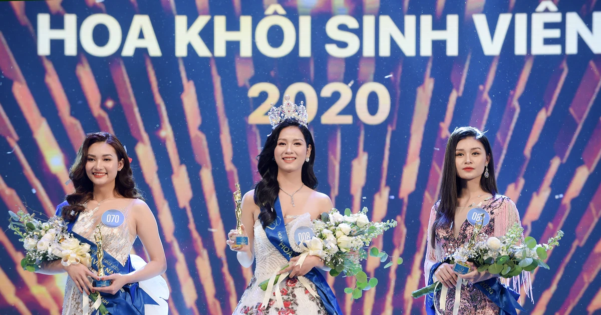 Nữ sinh ĐH Nam Cần Thơ Lê Thị Tường Vy chính thức "about" vương miện Hoa khôi Sinh viên Việt Nam 2020
