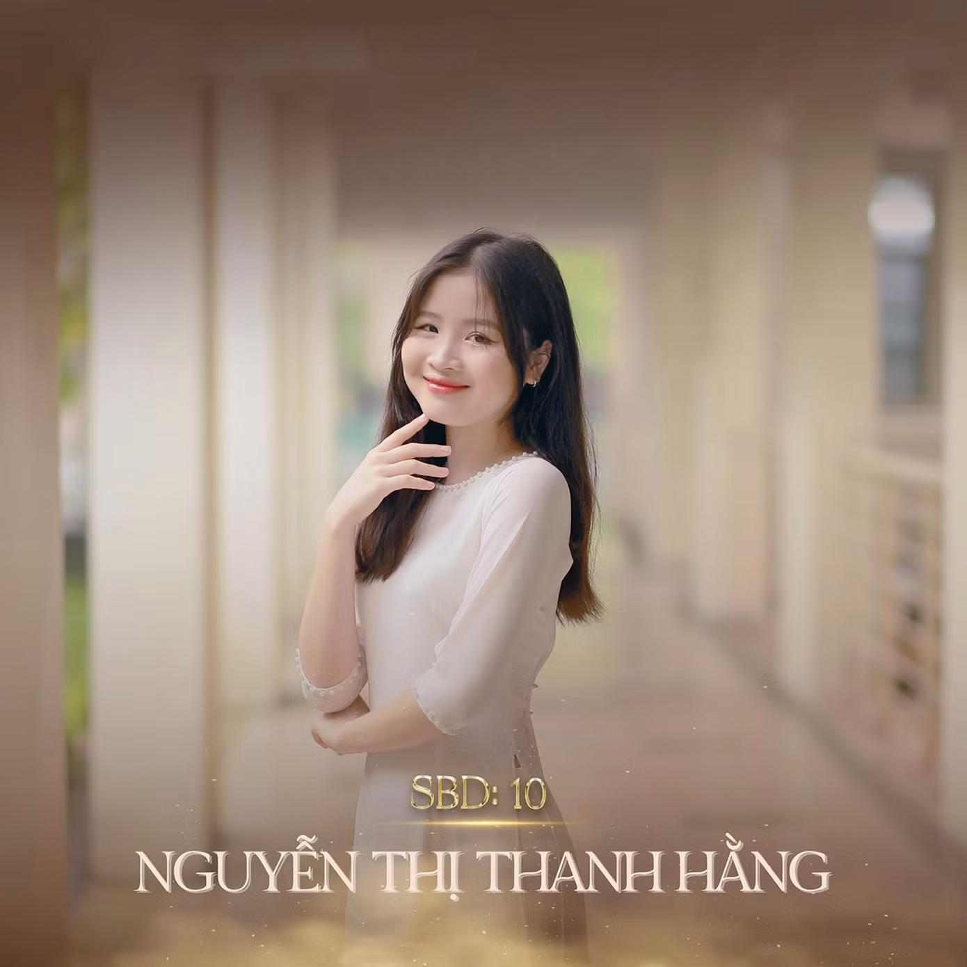 Nữ sinh 2K4 đam mê hoạt động Đoàn - Hội chinh phục ngôi vị Hoa khôi VNUA 2023