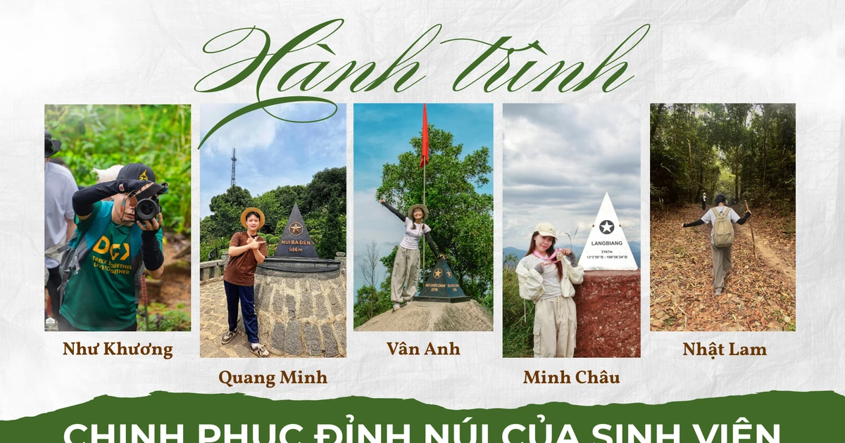 Hành trình chinh phục đỉnh núi của sinh viên: Từ vùng an toàn đến những trải nghiệm "chill phết" ️