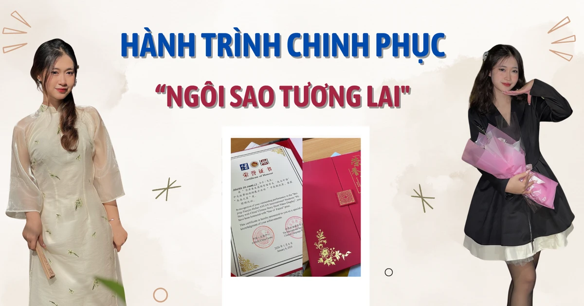 Nữ sinh Đại học Thành Đông rinh giải 'Ngôi sao tương lai' từ trường top ở Trung Quốc - quá xịn xò!