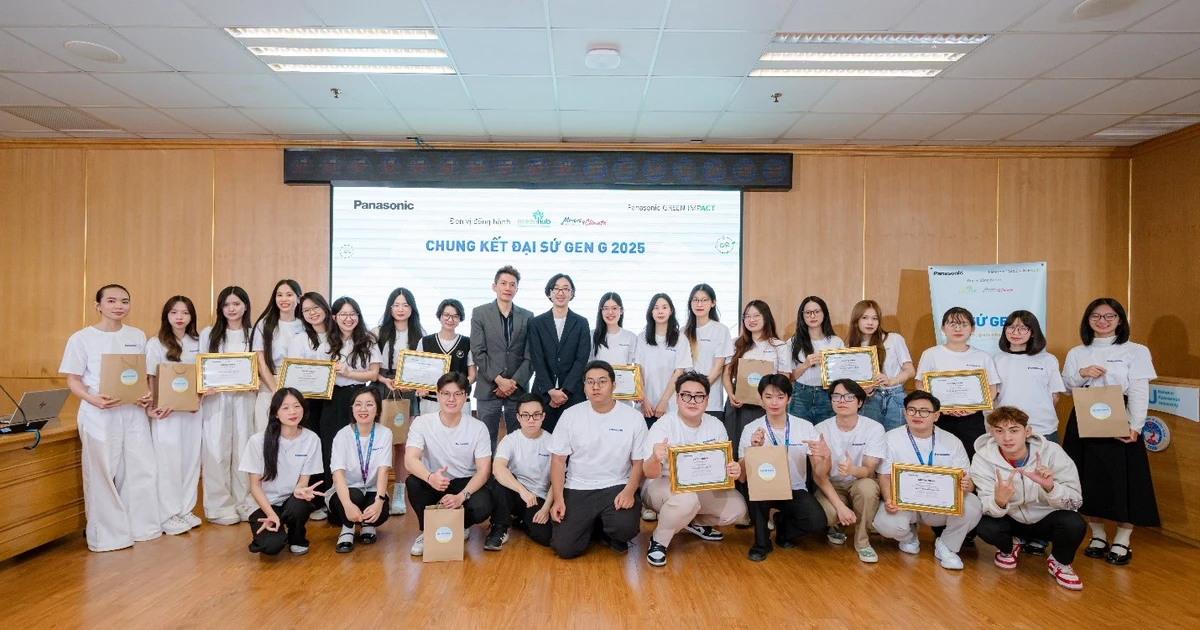 Panasonic trao quyền cho thế hệ trẻ biến ý tưởng bền vững thành hiện thực tại "Đại sứ Gen G 2025"