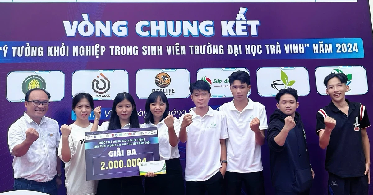 Nhóm sinh viên miền Tây 'thần thái' biến rác nhựa thành gạch xây nhà