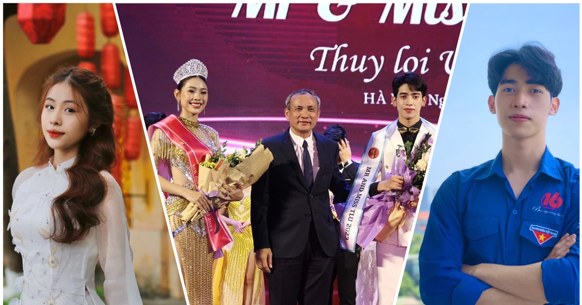 Hé lộ những điều chưa biết về tân Nam vương và Hoa khôi Đại học Thủy lợi 2023