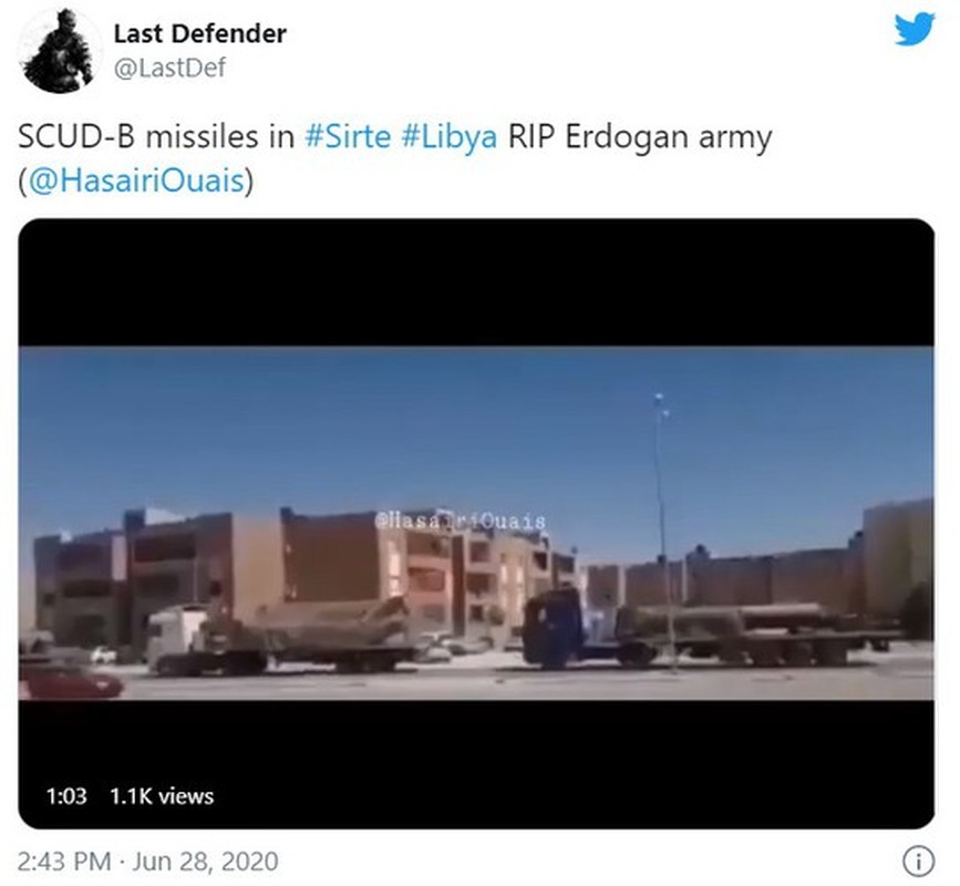 LNA Libya điều tên lửa Scud-B "dọa" Thổ Nhĩ Kỳ: Chuẩn bị all-in rồi đây!