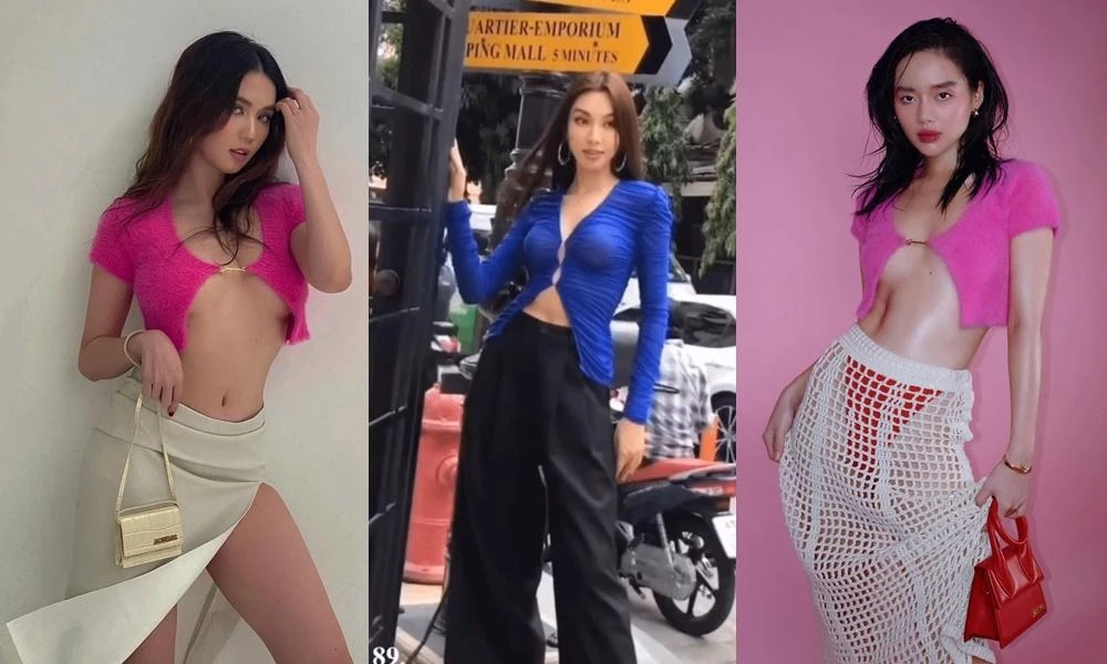 Đụng hàng áo cardigan "hở là chính" với dàn sao Việt, Hoa hậu Thùy Tiên có gì hot?