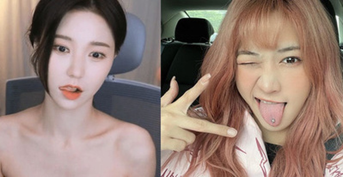 Nữ streamer Hàn hot lên vì bắt chước "chiêu" lè lưỡi của Lê Bống, nhưng vẫn còn đáng yêu lắm nha!
