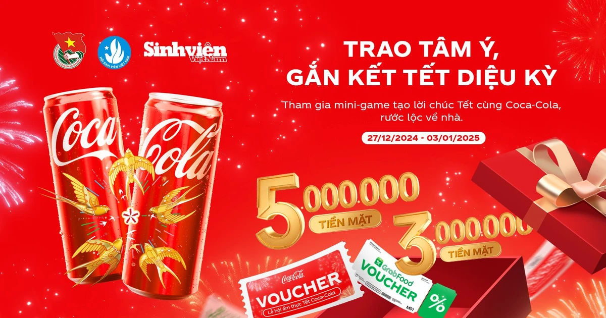 Chương trình sinh viên gửi lời chúc Tết bằng AI của Coca-Cola: Hơn 16.000 bình luận, giải thưởng xịn xò