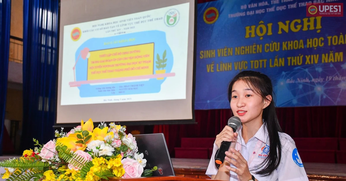 Nữ sinh Sư phạm TDTT mê nghiên cứu khoa học, rinh gọn giải 'Sao Tháng Giêng' 2023