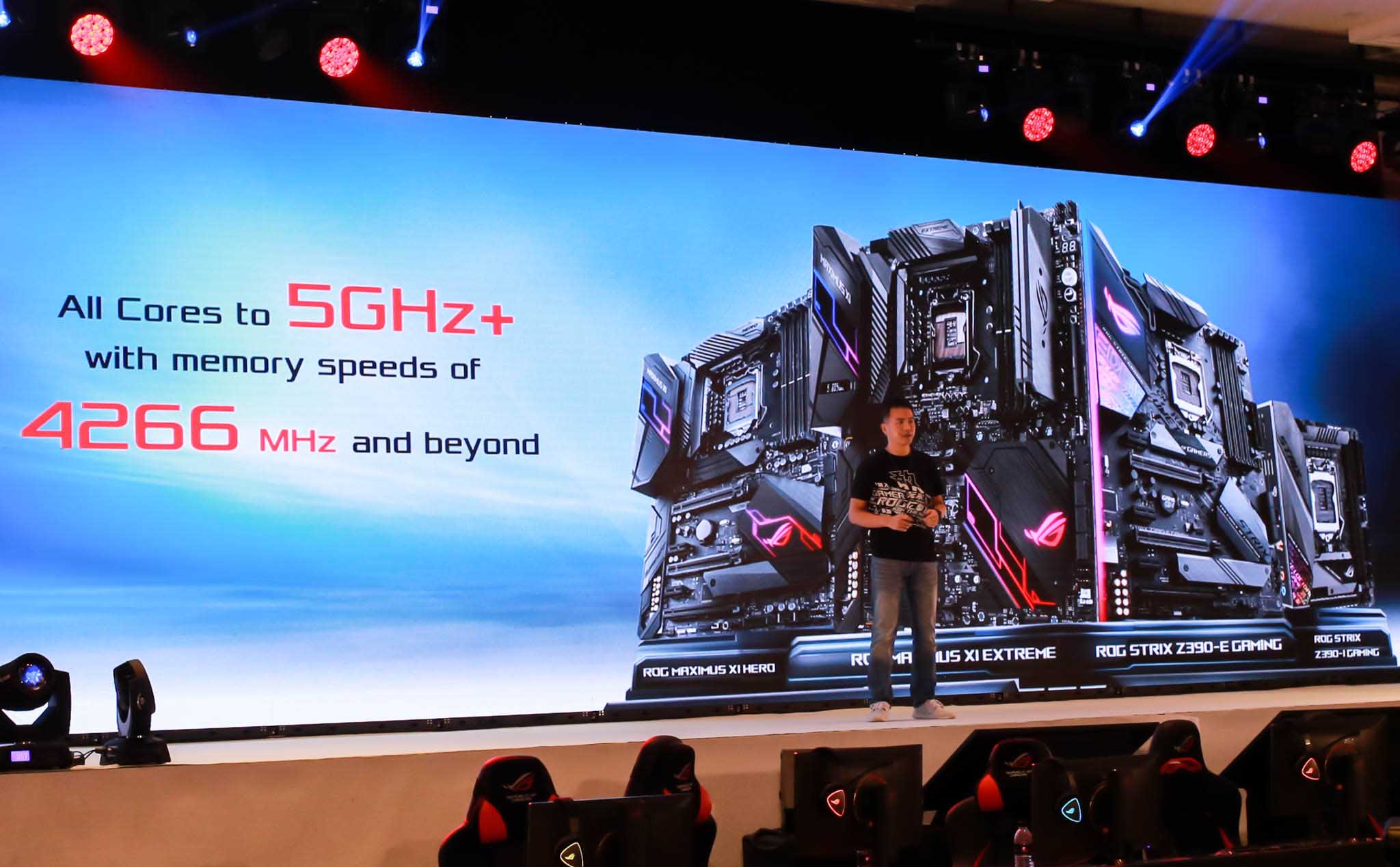 ASUS thả "bom tấn" gaming: Bo mạch Z390 xịn xò, màn hình khủng 49" và loạt đồ chơi đỉnh cao