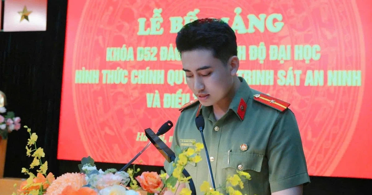 Thủ khoa ngành Trinh sát được giữ lại làm thầy giáo ngay sau tốt nghiệp – câu chuyện gây sốt cộng đồng mạng! ✨