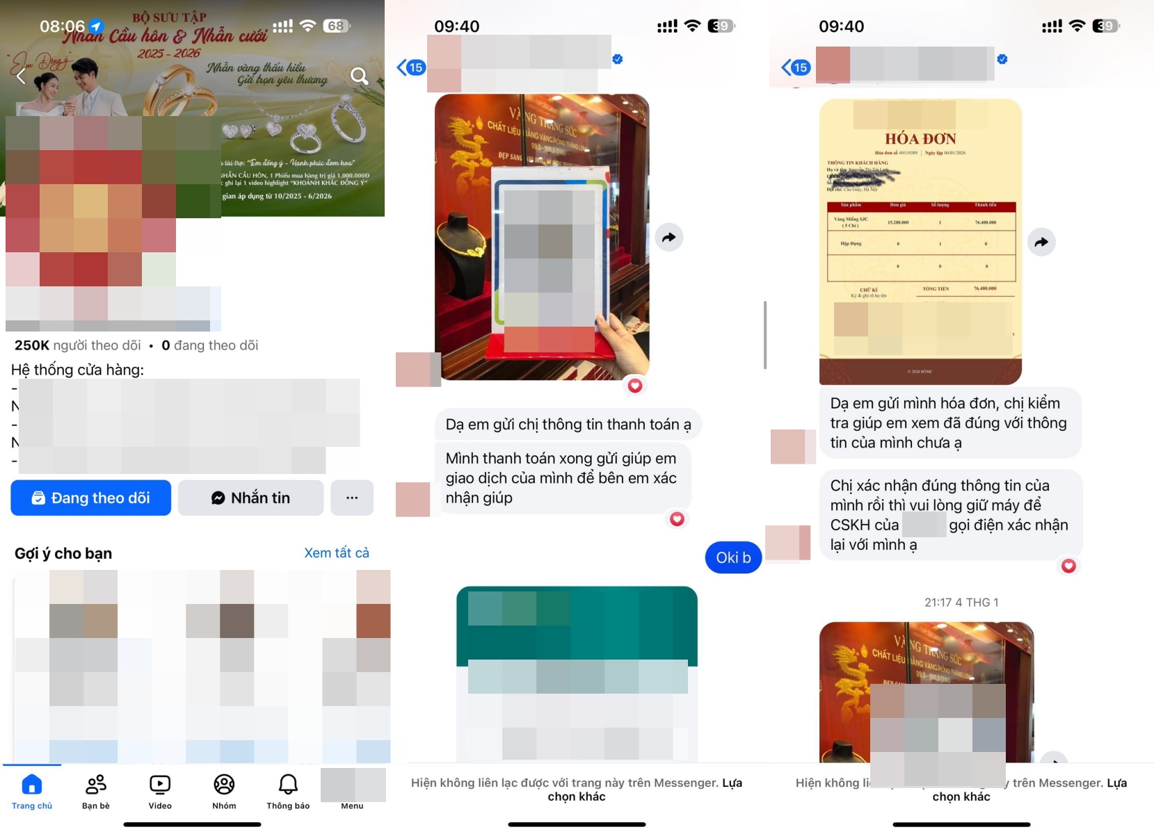Chưa kịp định thần đã "bay" 76 triệu trong 4 phút: Coi chừng chiêu lừa bán vàng online cực tinh vi, ai cũng có thể "dính bẫy"