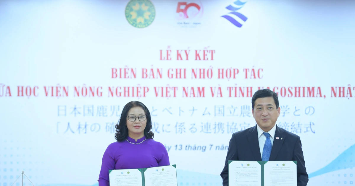 Học viện Nông nghiệp Việt Nam bắt tay với Nhật Bản đào tạo nhân lực ngành nông nghiệp xịn sò