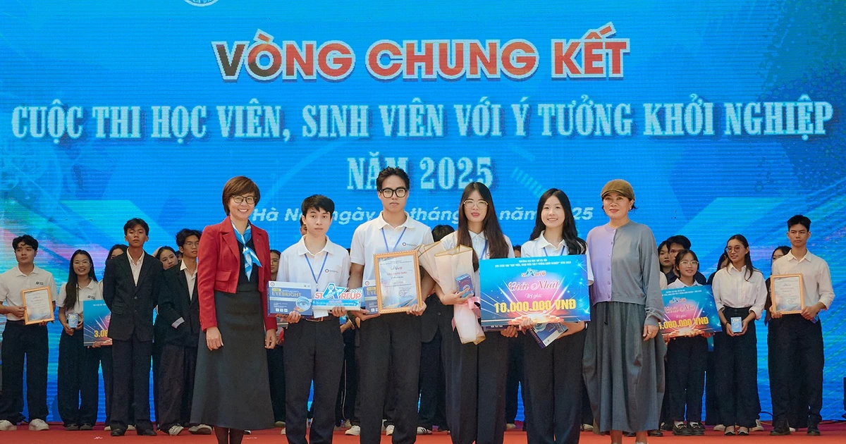 Gen Z startup thật sự "bùng nổ" tại Chung kết SV.STARTUP 2025