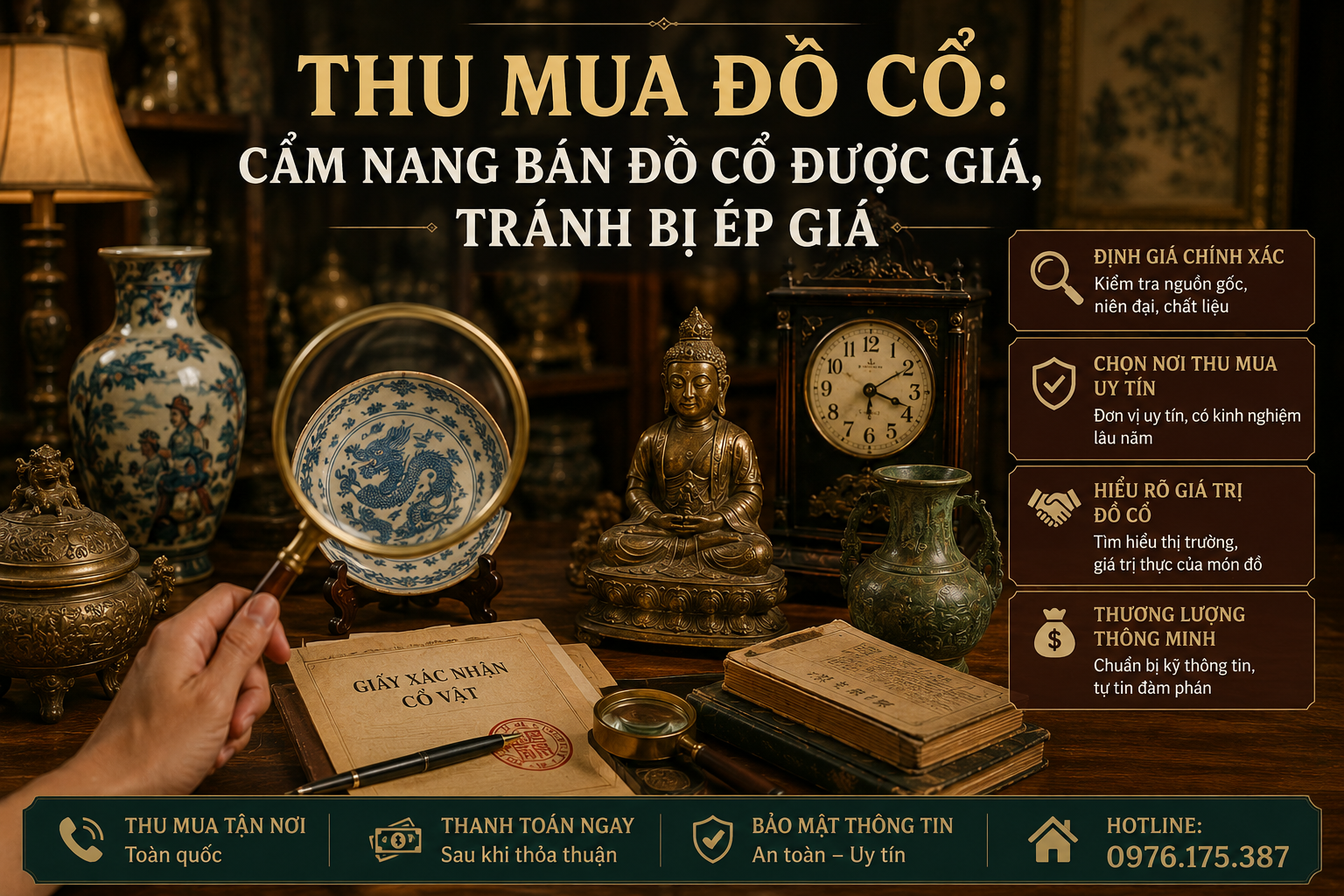 Bán Đồ Cổ Sao Cho Đúng Giá: Bí Kíp Tránh Bị Ép Giá Cực Đỉnh ✨
