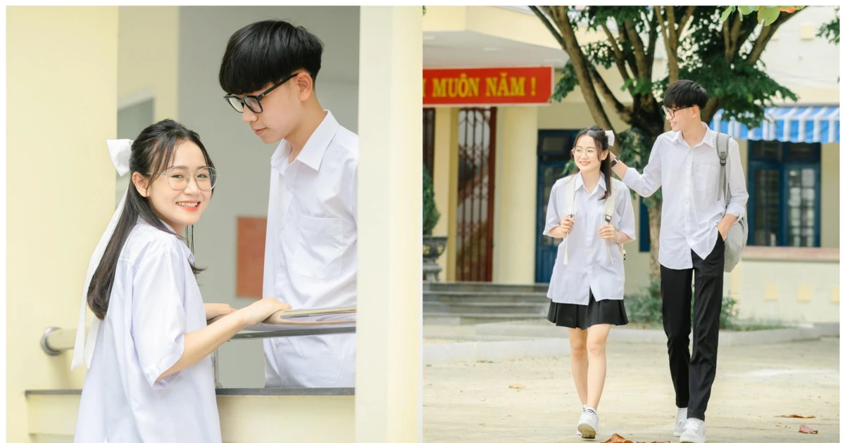Bộ ảnh kỷ yếu cực đỉnh của hai chị em họ ở Quảng Nam khiến dân tình tưởng nhầm là couple