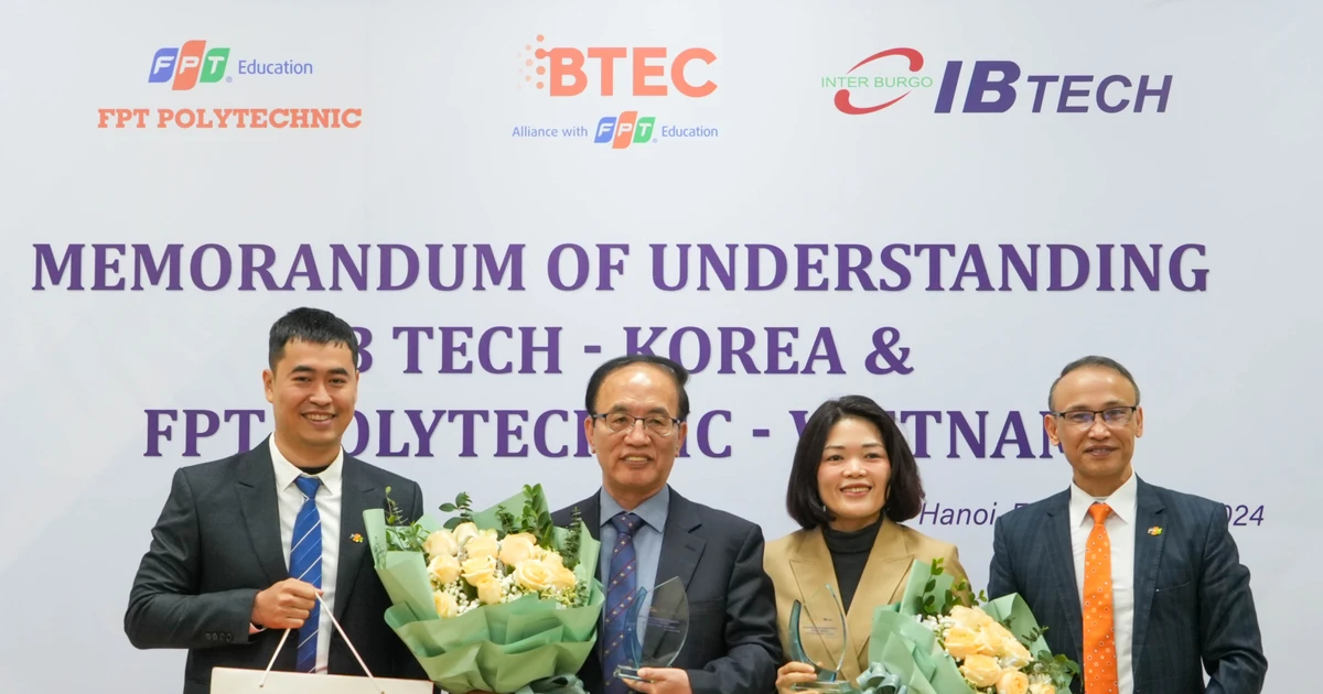 BTEC FPT mở cánh cửa sang xứ Hàn cho sinh viên ngành Bán dẫn - học thực chiến, làm có lương luôn!