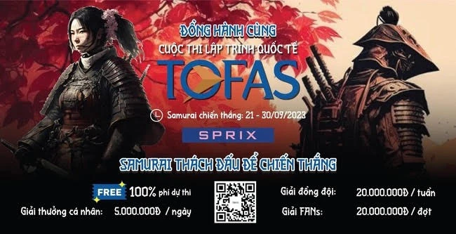 Cuộc thi đồng hành cùng lập trình quốc tế TOFAS cán mốc 130.000 lượt chơi chỉ sau hơn 20 ngày - Chấn động làng công nghệ!
