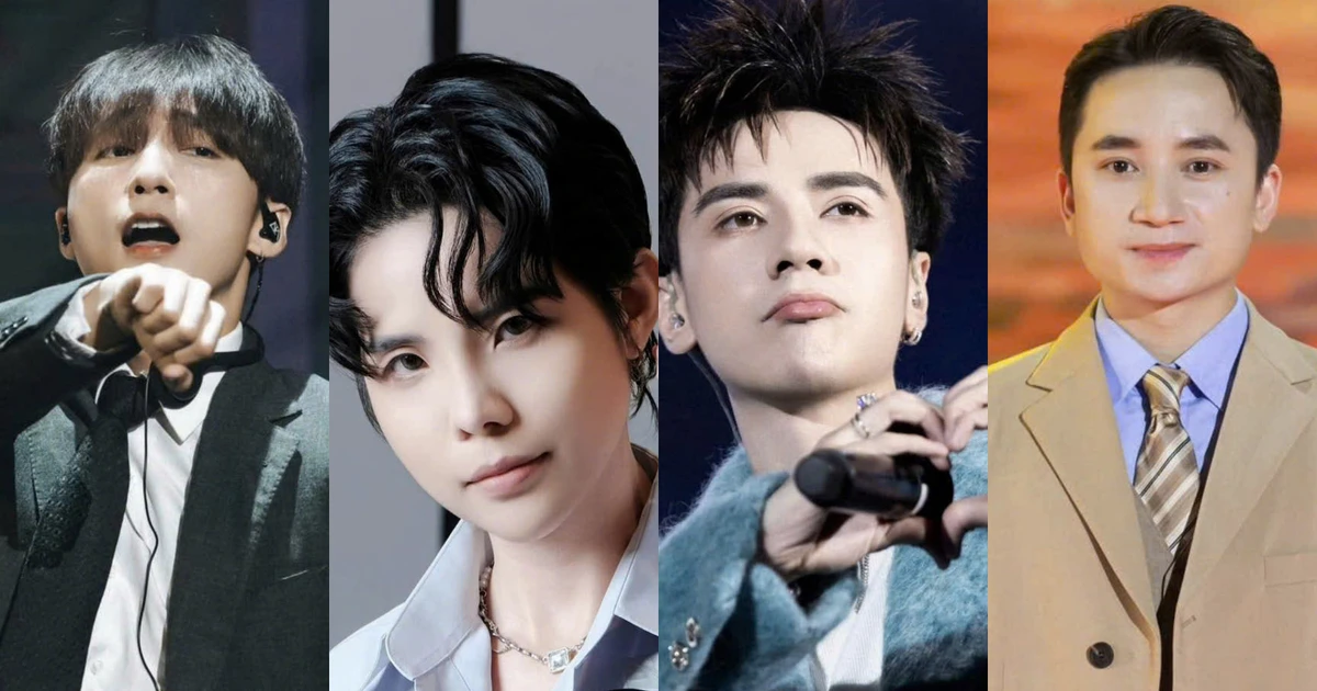 Sơn Tùng M-TP, Vũ Cát Tường, Phan Mạnh Quỳnh, Quang Hùng MasterD càn quét bảng xếp hạng 'Làn sóng xanh 2024'