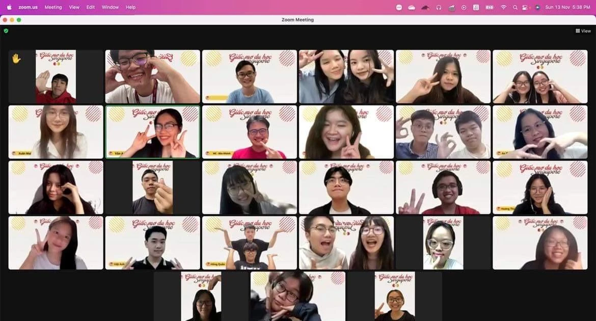Hội Sinh viên Việt Nam tại Singapore "thả thính" du học cực mạnh cho giới trẻ Việt
