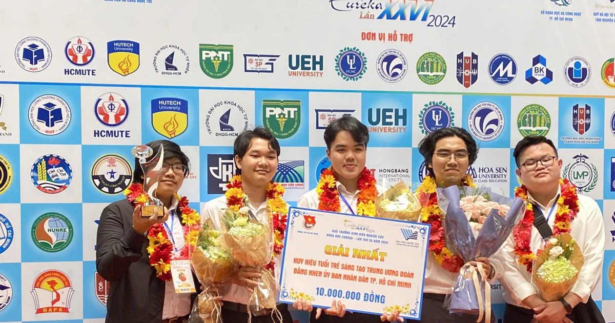Nhóm sinh viên "xịn xò" giải bài toán kẹt xe TP. Thủ Đức, ẵm trọn giải Nhất Euréka 2024 ✨