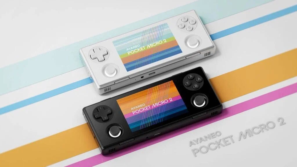 Ayaneo ra mắt Pocket Micro 2: Máy chơi game cầm tay retro siêu xinh, màn hình 3.5 inch, pin trâu 3.950mAh