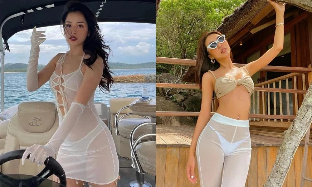 Sao Việt chơi lớn với đồ xuyên thấu lộ liễu khiến fan "quắn quéo"
