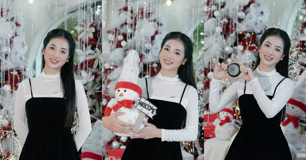 Nữ diễn viên truyền hình xinh đẹp tỏa sáng với bộ ảnh Giáng sinh cực chill và hành trình chinh phục màn ảnh nhỏ đầy cảm hứng