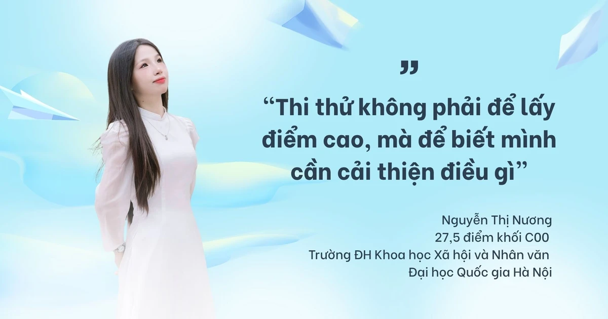 Chị đẹp 27,5 điểm khối C chỉ cách "xài" đề thi thử chuẩn không cần chỉnh để leo rank điểm cực xịn ✨