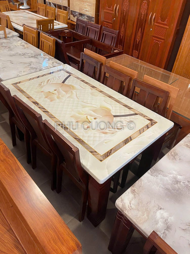 3 bí kíp chọn mua bàn ăn mặt đá xịn sò lại dễ lau chùi cực đỉnh