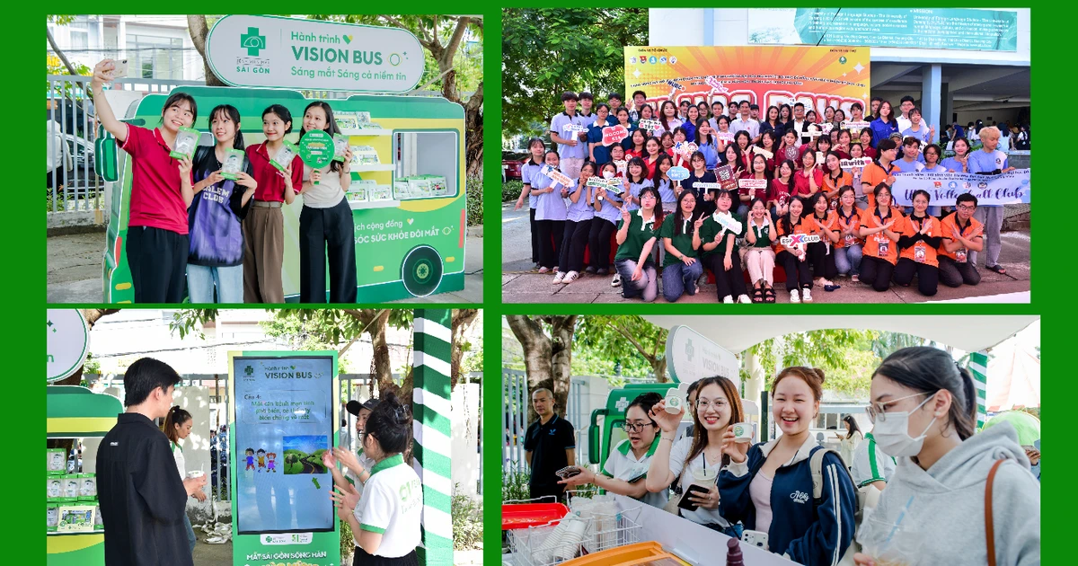 Bệnh viện Mắt Sài Gòn Sông Hàn "tiếp lửa" 2000+ tân sinh viên trong ngày đầu nhập học ✨