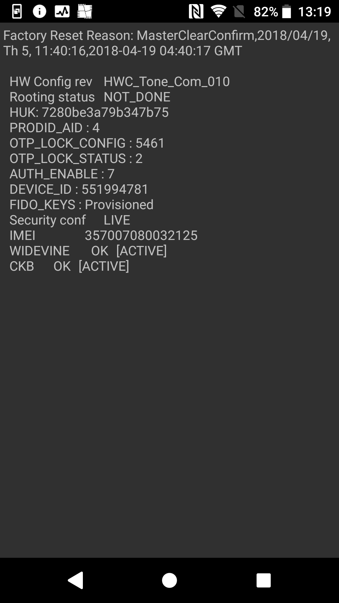 Check DRM key Sony hiện thế này là ổn chưa? Hoang mang quá trời ơi